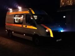 Ambulanță blocată în Neamț