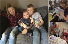 Fetiţa i-a salvat viaţa frăţiorului ei, după ce a cerut să devină donatorul lui