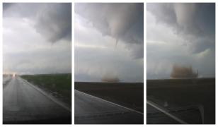 Tornadă la Drajna