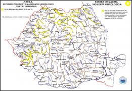 Avertizare cod galben de inundații