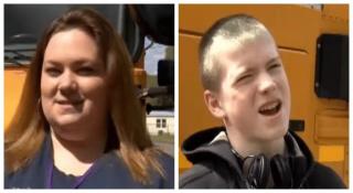 Autoturismul implicat nu a oprit în spatele autobuzului şi a trecut şi pe "roşu"