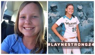 Layne a suferit arsuri grave într-un incendiu