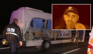 Femeie moartă accident microbuz