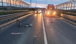 BMW-ul care a lovit un biciclist în Sibiu era condus în realitate de soacra proprietarei