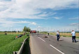 Tânăr mort pe E 85