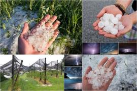 Alertă meteo cu efect imediat. 18 judeţe lovite acum de grindină, vijelii şi furtuni puternice
