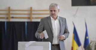 Liviu Dragnea voteaza la alegerile europarlamentare 2019