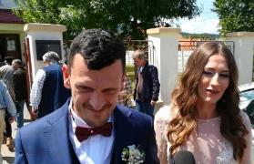 Mire și mireasă din Hărman, la vot