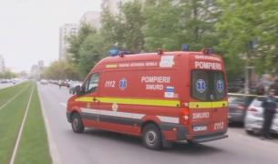 Ambulanță SMURD la o intervenție