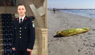 Iosif Mitroi, elevul militar înecat la Mamaia, a fost găsit mort pe plaja din Năvodari