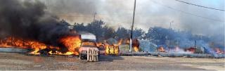 Incendiul a distrus 20 dintre cele 35 de barăci care deserveau târgul