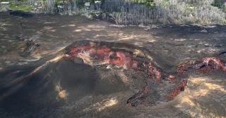 Militar căzut în vulcan