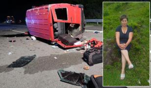 Ea este românca moartă în cumplitul accident din Germania