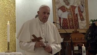 Papa Francisc în Catedrala din Iași