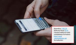 Fraudă în numele ANAF