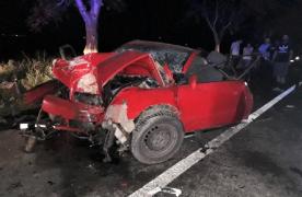 Trei tineri au murit într-un groaznic accident în Tulcea, DN 22 A, între localitățile Cataloi și Nalbant