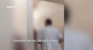 Scene incredibile la Spitalul Floreasca. Un medic a devenit agresiv cu un pacient revoltat că o "pilă" a intrat în faţă (Video)