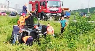 Accident teribil la Bălteni, în Gorj