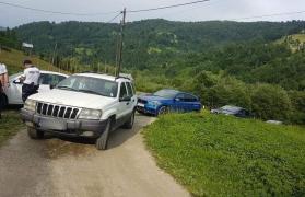 Locul incidentului din Maramureș