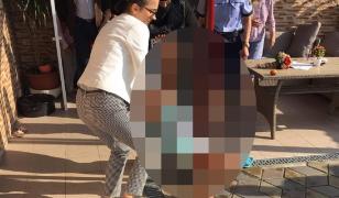 Fetiţă de 9 ani luată de acasă cu mascaţii