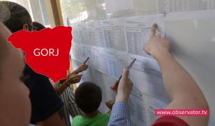 Candidaţi privesc rezultatele la Evaluarea Naţională