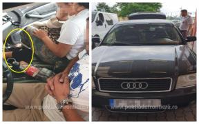 Mamă din Prahova prinsă la frontieră cu copilul ascuns unde nu credea că va căuta nimeni