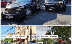 Accident pe strada Plantelor