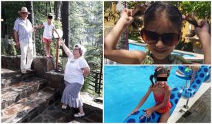 Gabriela are 7 ani şi nu vrea să plece din familia Milos