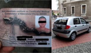 Bărbatul din Timişoara a prezentat la control un buletin de 'născut viu'