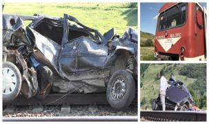 Accidentul feroviar de la Cluj, soldat cu doi morţi: şoferul maşinii n-a avut niciodată permis, iar autoturismul era radiat
