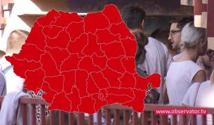 Harta cu rezultate la Bacalaureat 2019