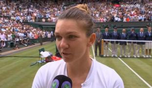 Simona Halep, primele declaraţii după câştigarea finalei de la Wimbledon: "Este ceva special, nu voi uita niciodată" (Video)
