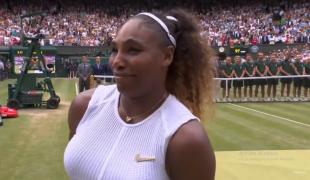 Serena Williams, uluită de jocul Simonei în finala Wimbledon: "A jucat nebuneşte!" (Video)