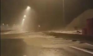 Inundație provocată de furtună în Grecia