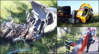 Accident teribil în judeţul Arad, între Zimandul Nou și Șimand