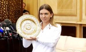 Simona Halep, declaraţii pe Aeroportul Otopeni, la întoarcerea în ţară: Mulţumesc tuturor, este un vis devenit realitate (Video)