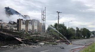 Nu s-au înregistrat victime, dar pagubele sunt uriaşe