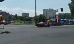 Momentul în care mașina pierde controlul