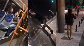 Clipe de groază trăite de pasageri care se deplasau cu un troleibuz, în Chişinău
