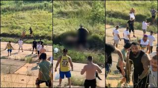 Lupte de stradă în Bucureşti, KO în 3 secunde. Interlopii s-au bătut pentru supremaţia din zona Berceni. "Bă, vine garda!" (Video)