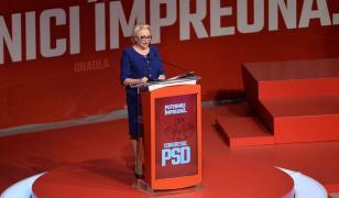 Viorica Dăncilă, candidat PSD la prezidenţiale