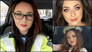 Anul trecut, poliţista a fost implicată într-un accident cu o maşină de serviciu