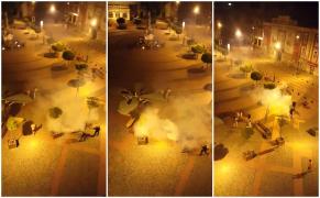 Timişoreni afumaţi din plin, pe stradă, cu substanţe împotriva ţânţarilor: "Scapă cine poate!" (Video)