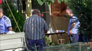 Criminalul din Caracal în curtea casei