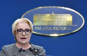 Viorica Dăncilă la Palatul Victoria