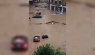 Imagini de coşmar cu inundaţiile devastatoare din Spania