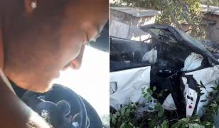 Șoferul care a ucis o femeie și un copil, live pe Facebook, în Tulcea, a fugit după accident