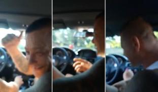 Pasagerul în timpul cursei cu mașina care a făcut accidentul live în Tulcea