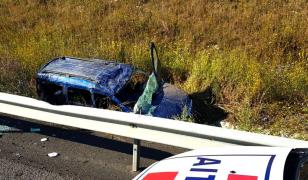 Mesajul unui poliţist, după un accident pe autostrada A1