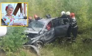 Cântăreața Anamaria Pop și locul accidentului